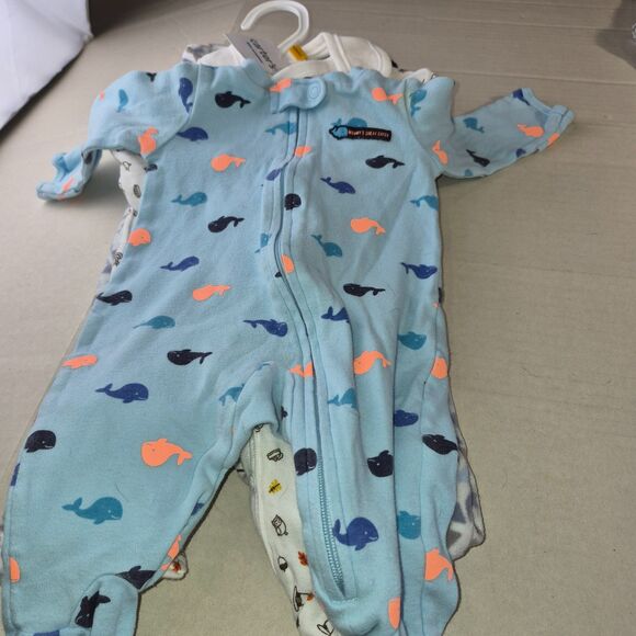 6 Newborn Sleeper's Different Brand's and Multi-Color's,all Long Sleeve. - Picture 6 of 12